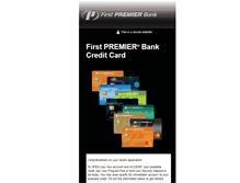 Tablet Screenshot of openmypremiercard.net